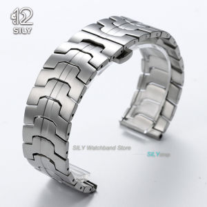 20/22mm Stainless Steel Watch Strap  Accessories for Omega for Rolex Universal Bracelet Folding Buckle Business Metal Wrist Band