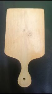 Talenan Kayu Alas Potong Iris Bumbu Dapur Gagang 27.5cm