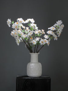 New Chinese Style Artificial Cherry Blossom Branches Home Decor Flower Arrangement Living Room Table Centerpiece Dining Table Decoration