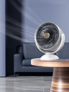 New Mini Portable Desktop Air Circulation Fan Low Noise Turbo USB Powered Small Electric Fan for Home Use Student Dormitory