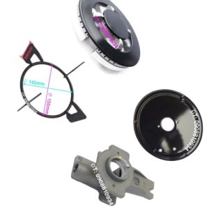 Đầu đốt bếp gas âm Rinnai RVB-212BG / RVB-312BG / RVB-212BG(CW) / RVB-212BG(SL) / RVB-6SDR(F) / RVB-6SDR(L) / RVB-6SDQ(B) / RB-20YHT