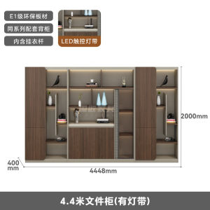 Deluxe Modern Simplicity Chief Executive Office Desk for Business Luxury Lightweight Melamine Board Density Board Installation Instructions Provided