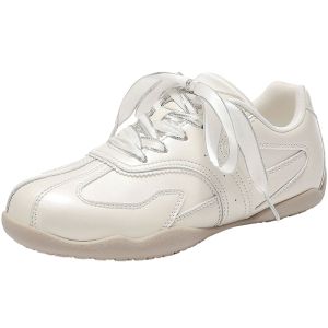 Agsdon | Autumn Miu Style Ballet Pretty Internal Heel Thick Sole Sneakers