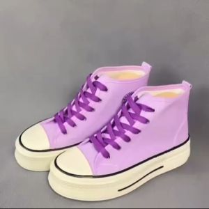 YASMINALSHOP11 - Sepatu Wanita Korean Style Sneakers Boots ISABELL Sneakers Polos Retro Terbaru Wanita Terlaris 2024