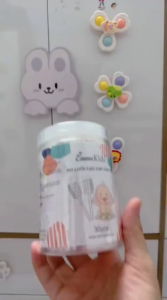 Combo 2 Hộp 30 Que EmmaKids Gạc Rơ Lưỡi Cho Bé Sơ Sinh & Trẻ Nhỏ Siêu Mềm Làm Sạch Dịu Nhẹ An Toàn Tiện Lợi IQKAO