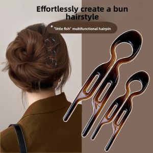 ZUOOU | Elegant French Bun Hairpin U-Shaped Hair Clip