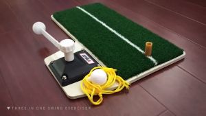 Thảm tập Swing golf Green Power PGM CHÍNH HÃNG HL001-4 giữ bóng 3 trong 1