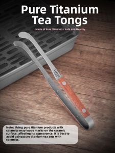 Anti-Slip Tea Clip For Tea Serving And Brewing