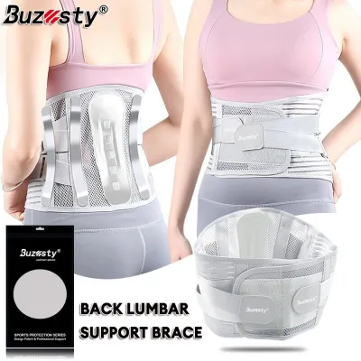 Buzesty đai lưng thắt lưng hỗ trợ cho nam giới và phụ nữ thoáng khí mềm mại vải lưới và 5 vẫn tất cả các vòng hỗ trợ trở lại thắt lưng hỗ trợ vành đai cho phụ nữ người đàn ông đau Relief từ đau thần kinh tọa thoát vị đĩa đệm