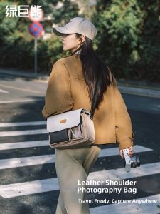 llano | Waterproof Portable Camera Bag Retro Shoulder Bag