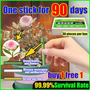One stick can be used for 90 days baja bunga super subur baja pokok Universal Nutrition Fertilizer Sticks Semua Baja Garden Fertilizer for all Plants 99.99%Survival Rate Plant Growth Enhancer Bar| 慢溶性 棒肥 | Baja Stick 施肥片 花树肥 肥料 植物营养棒