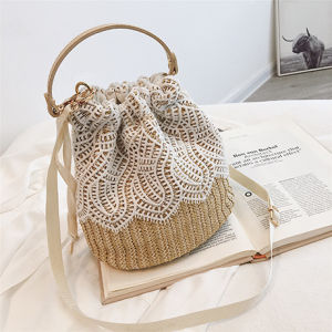 Tas Import Elegant Sling Shoulder Hand Bag Woven Polyester 7775 Koleksi Tas Kerenz