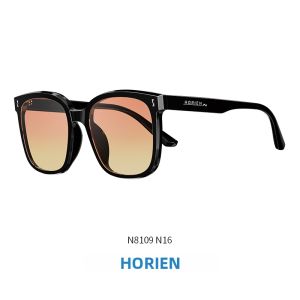 Horien | Vintage Tea-colored Fashion High-quality Men Driving Sunglasses