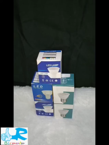 LAMPU E27 MR16 LED 220V SOROT HALOGEN SPOT 7WATT 3000K 4000K 6500K KUNING PUTIHNETRAL ULIR LED TUSUK