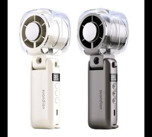 Quạt Cầm Tay Mini Gấp Gọn Sạc Nhanh Tốc Độ Cao 100 Tốc Độ Điều Chỉnh Làm Mát Cá Nhân