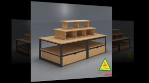 Kệ trưng bày sản phẩm hàng hóa  kệ siêu thị  cửa hàng KST504 - NỘI THẤT LẮP RÁP VIENDONGADV