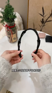 🔥ที่คาดผมพับได้🔥 เหมาะสำหรับพกพาไปทุกที่ ใช้ได้กับผู้หญิงผู้ชายเวลาล้างหน้าหรือเวลาปกติ