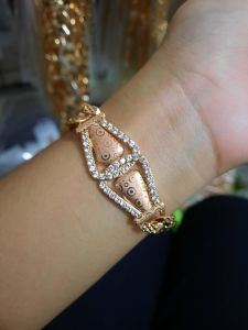 Gelang Rantai Flat Batik Sisik Naga Xds902c