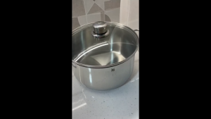 WMF Diadem Plus High Casserole with Glass Lid - (16CM) [Model: 0734176040] - Cookware