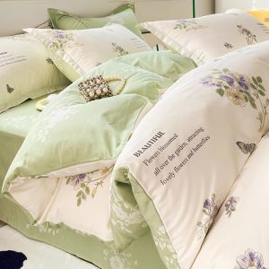 Grace | Bộ Đồ Chăn Drap Gối Phong Cách Scandinavia 100% Cotton