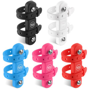 Bike Bottle Holder Mount Adapter for Cycling Enthusiasts Anti-Slip Seatpost Fork Frame Durable Black Finish