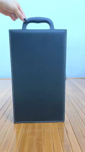 DT06-5 กล่องเก็บขวดไวน์ 2ช่อง+ที่เปิด 4ช่อง O2-2" (optimized)