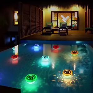 Fish Pattern Swim Pool Fountain Projector Light Battery Operaed Submersible Pond Bathtub Hot Tub Spa Fountain Projector Kid Gift