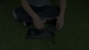 เก้าอี้พับกลางแจ้ง 7075 อลูมิเนียมตกปลาเก้าอี้เก้าอี้สตูลบาร์บีคิวแบบพกพารถไฟสตูลแคมป์ปิ้งขนาดเล็ก