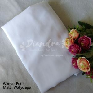 Diandra Hijab | Khimar Wollycrepe NonPet Size XXXL Kerudung Jumbo Jilbab Syari Murah Laris