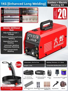 DOMHOAI | Gas-shielded No-Gas Home Welding Machine 220V