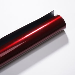 Phim Dán Vinyl Xe Hơi Màu Đỏ Máu Rồng Kim Loại Lỏng Chống Xước Tự Làm Dán Trang Trí Xe Máy Chất Liệu PVC Bóng Dán Thân Xe
