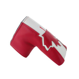 Golf Club Cover For Driver Fairway Hybrid Waterproof Protector Set Maple Leaf Styles PU Leather Soft Durable Golf Wood Covers