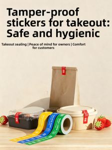 AOMADUN | Tear-Resistant Safety Food Label Stickers