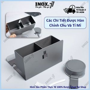 Giá Treo Máy Sấy Tóc CỐC HÚT chắc chắn tường nhà tắm chịu lực tới 15kg Kệ Đỡ Có Ngăn Để Đồ - 330