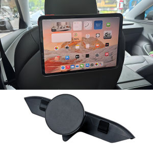For Tesla Model 3 Y 2021 2022 2023 2024 2025 Car Rear Seat Pad Phone Magnetic Holder Mount Stand Accessories Trim