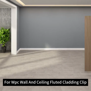 100PCS 200PCS 400PCS Metal Clip For WPC Wall Clip Ceiling Fluted Cladding Clip