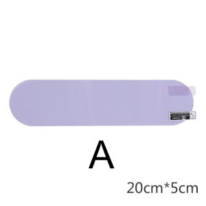 Car Rearview Mirror Anti Glare Film Night Reversing Glare Protection Sticker Safe Driving Protection Film Accessories