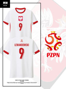Robert Lewandowski 2024 European Championship Quick-dry Short Sleeve T-Shirt