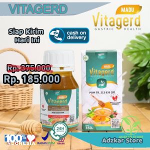 Madu Vitagerd Herbal Untuk Lambung Vertigo dan Nyeri Dada Vita Gerd Ampuh