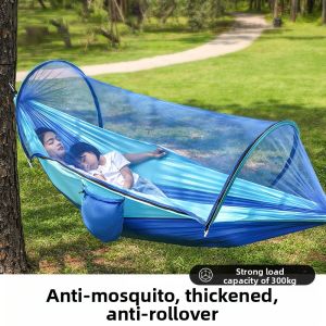PATGEAR | Mosquito-Repellent Outdoor Hammock With Mosquito Net
