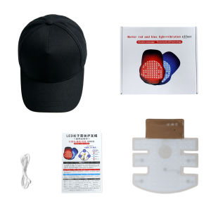 210 LED Red Light Therapy Cap Hair Growth Laser Cap 470nm 630nm Infrared Scalp Treatment Hat Hair And Scalp Treatments Anti Hair
