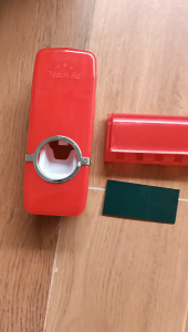 Dispenser Odol Pasta Sikat Gigi Toothpaste Touch Me And Brust Holder Set Otomatis Rak