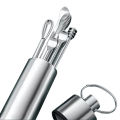 ears cleaning tools set 6 Pcs Portable Stainless Steel Earwax Removal Set Ear Wax Removal Tool Earwax Tool Kit. 