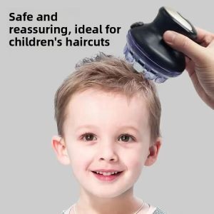 MONLEYTA | German Precision UFO Hair Clipper Cloud Fashion寸头 Home Electric Trimmer Single Hand Bald Head Cutting Tool Manleyta X0626174742