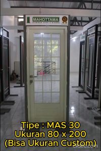 MAHOTTAMA - Pintu Kamar Mandi / Tidur Rumah Utama Aluminium 80 x 200cm