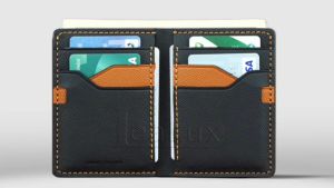 Ví Da Epsom Dáng Đứng Handmade LEALUX Epsom Wallet 3