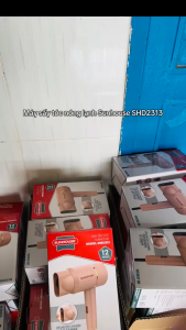 Máy sấy tóc Sunhouse SHD2313 - Công suất 1000W - 2 tốc độ 3 mức nhiệt - Tay cầm gập gọn - Đầu sấy tháo lắp linh hoạt