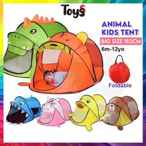🔥Toyss Baby Tent Animal Kids Tent for Kids Teepee Rumah Budak Khemah Kanak2 Murah Tenda Budak Kids Tent Playhouse 小孩帐篷