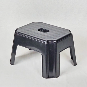 (1 เซ็ท=3 ตัว) เก้าอี้เตี้ย สำหรับซักผ้า (No.242 สีดำ)