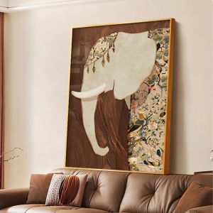 YASISHA | Large Retro Living Room Wall Art for Sofa Background